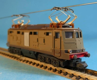 LIMA N GAUGE FS E424 LOCOMOTIVE Ref.202 - 1967 MICROMODEL-OB - Image 1 of 4
