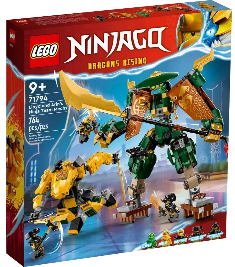 71794 LLOYD & ARIN'S NINJA TEAM MECHS Dragons Rising lego legos set ninjago NEW - Image 1 of 1
