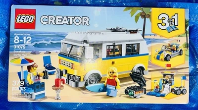Lego 3 In 1 Creator Sunshine Surfer Van 31079 Sealed Retired Set - Image 1 of 4