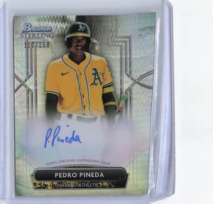 2022 Bowman Sterling #PA-PP Pedro Pineda Prospect Autographs - Picture 1 of 2