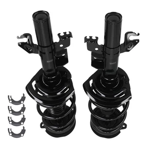 2x Front Left + Right Strut Spring for Chrysler 200 3.6L 2.4L FWD 2015-2017 - Picture 1 of 6