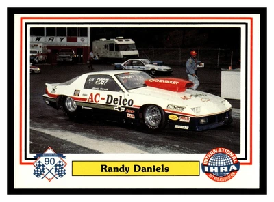 Randy Daniels #90 1990 Checkered Flag IHRA - Image 1 of 2