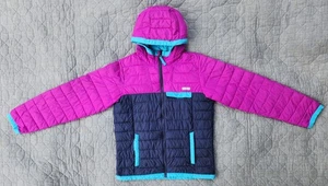 Columbia Girls Mountainside Lightweight Full-Zip Hooded Down Jacket; XL (18/20) - Picture 1 of 10