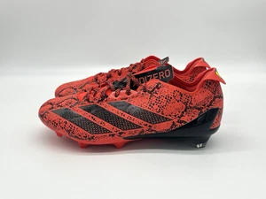 Adidas Adizero Electric II Men's Size 11 Football Cleats Bright Red IE3895 - Picture 1 of 10