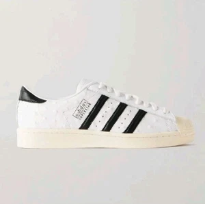 Adidas Originals Superstar Vintage Straußenoptik Leder Sneaker, Damen 8, weiß - Bild 1 von 6