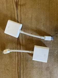 Apple Mini DisplayPort to DVI Video Adapter - pair (x2) - Picture 1 of 2