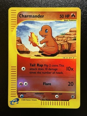 CHARMANDER Pokemon Card - Expedition Base Set - 97/165 - Reverse HOLO NM (A) - Image 1 of 4