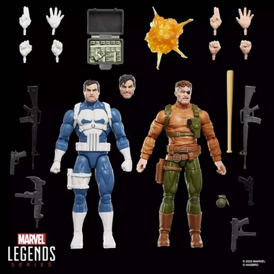 Экшн-фигурка Marvel Legends The Punisher and Nick Fury упаковка 2 шт. ПРОДАВЕЦ ИЗ США - Изображение 1 из 4