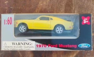 3" 1:60 Scale Welly 1970 Ford Mustang Vintage Diecast Car BRAND NEW - Bild 1 von 3