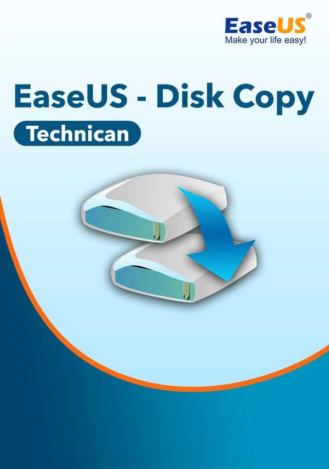 EaseUS Disk Copy Technician 6.3 WIN  1 Jahr Lizenz Garantie Download - Bild 1 von 1
