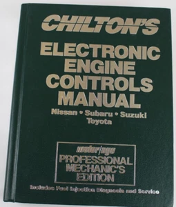 CHILTON'S 1988-90 Import Electronic Engine Control Manual Motor/Age Pro N-Z Asia - Picture 1 of 9