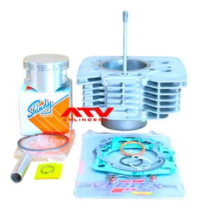 OEM 1995-2003 Honda Foreman 400 Cylinder Jug Shindy Piston Top End Gasket Kit - Bild 1 von 5