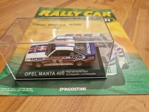IXO DEAGOSTINI 1/43 OPEL MANTA 400 TOUR DE CORSE 1983 RALLY CAR + MAG - Picture 1 of 3