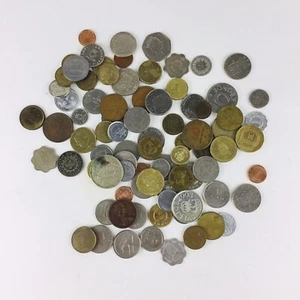 Assorted Over 80 Foreign Coin Lot Different Countries - Picture 1 of 4