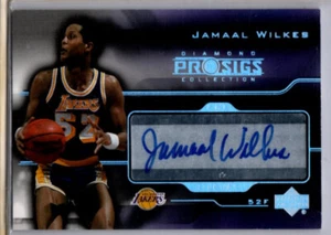 2004-05 UD Pro Sigs Colección Diamante Baloncesto Jamaal Wilkes AUTO LAKERS - Imagen 1 de 1