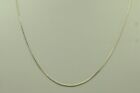 STERLING SILVER 18" SNAKE CHAIN LINKED NECKLACE#FMH676