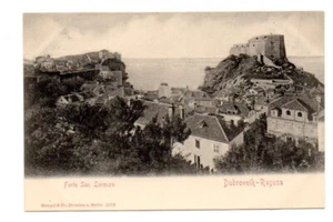 2 postales UDB, Fort Lorenzo, Dubrovnik, Ragusa, Croacia - Imagen 1 de 4