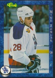 1994-95 Milwaukee Admirals Team Set # MIKE TOMLAK