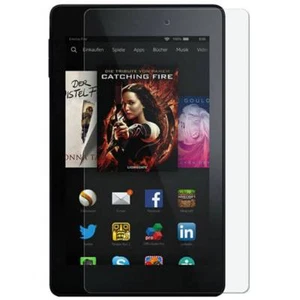 2X INKUZE Clear Screen Protector Guard Shield For Amazon Fire 7 (2017 / 2015) - Picture 1 of 3