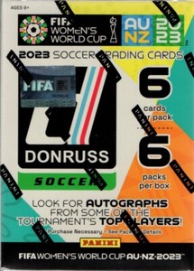 2023 Panini Donruss FIFA Womens World Cup Soccer Trading Cards Blaster Box