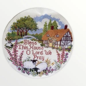Bless This House Creative Circle Counted Cross Stitch Kit 0616 Linda Griffith - Picture 1 of 7