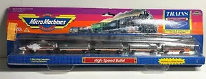 MICRO MACHINES: RARE SEALED HIGH-SPEED BULLET TRAIN GALOOB TOYS 1989 #6470 - Bild 1 von 5