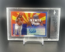 2021 Leaf Metal Draft State Pride Wes Kath Auto 1/1 Pre Prod Proof Red White Blu