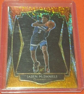 2020-21 Select Premier Level Jaden McDaniels Shimmer Parallel Card - Minnesota - Picture 1 of 1