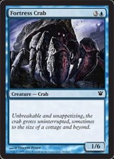 4x 4 x Fortress Crab x4 Innistrad MAGIC LIGHT PLAY MTG