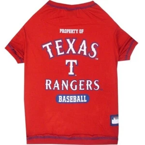 Texas Rangers MLB Dog Pet T-Shirt New with Tags - Picture 1 of 4