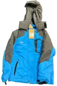 Wantdo Kids Boys Waterproof Ski Fleece Snowboarding Jacket Coat Sz 8 NWT - Picture 1 of 2