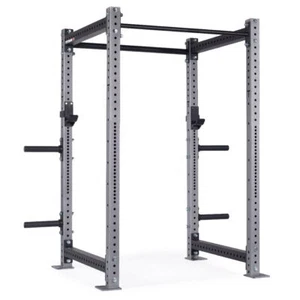 Titan Fitness X-3 Series 80" Silver Bolt-Down Power Rack, 36" Depth - Picture 1 of 12