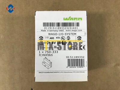 1PCS NEW WAGO 750-333 I/O FIELDBUS INTERFACE MODULE - Image 1 of 4