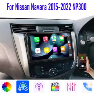 10" For Nissan Navara NP300 2015-2022 CarPlay Android 13 Car Stereo Navi Radio - Picture 1 of 19