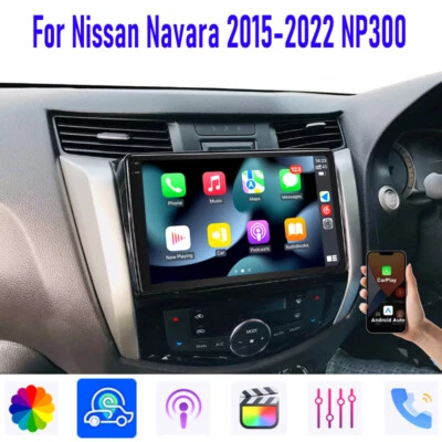 10" For Nissan Navara NP300 2015-2022 CarPlay Android 13 Car Stereo Navi Radio - Image 1 of 4