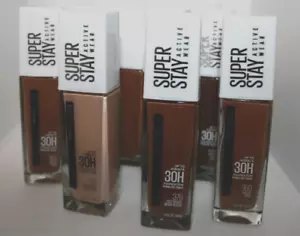 Maybelline New York Super Stay Active Wear 30 Hr PUMP Foundation CHOOSE - Picture 1 of 10