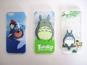 Studio Ghibli Totoro Kiki's Lieferservice weiche iPhone Hüllen Abdeckung Schutz