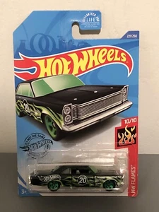 Hot Wheels - Ford Galaxie 221/250 2020 HW Flames 10/10 '65  - Imagen 1 de 3