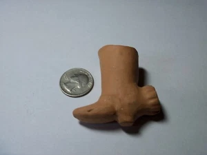 RARE COMPLETE FANCY PICTURE PIPE IN THE SHAPE OF A BOOT - Picture 1 of 1