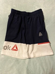 Reebok Boy's Short Navy and White Size Medium (8) - Picture 1 of 3