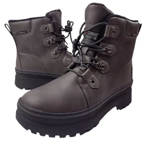 Bruno Marc Mens Insulated Waterproof Snow Work Hiking Hunting Boots Sz 6.5 Gray - Picture 1 of 9