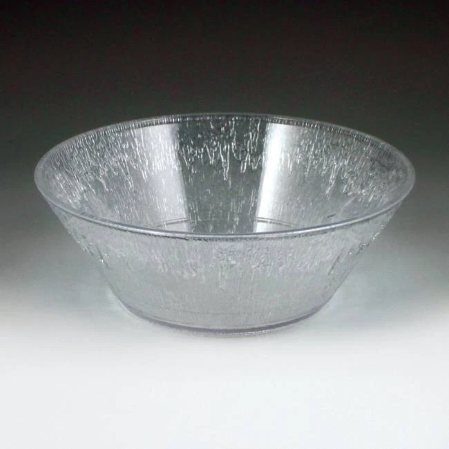 Ensaladera islandesa de plástico transparente 16 oz vajilla de plástico suministros de fiesta Foto 1 de 1