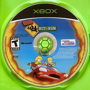 The Simpsons: Hit & Run (Microsoft Xbox, 2003) TESTED & WORKS - Picture 1 of 7