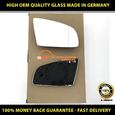 Se adapta a Audi A3 2004->2007 RHS, espejo de ala, placa base térmica (gran angular) Foto 1 de 4