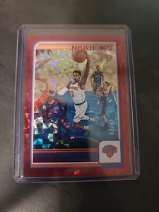 2023-24 Panini Hoops Basketball RJ Barrett Red Hyper 49/99 #158 Knicks Raptors - Bild 1 von 3