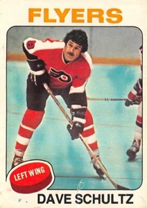 1975-76 O-Pee-Chee #147 Dave Schultz ** Good ** - Picture 1 of 2