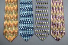 J. Garcia Collection Silk Ties Original Tie Lot Jerry Grateful Dead art design