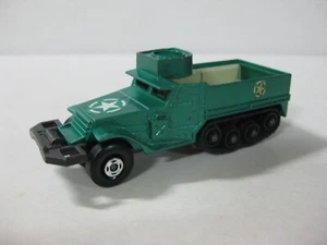 MATCHBOX 1974 LESNEY BATTLE KINGS K-108 M3-A.I. HALF TRACK APD - Imagen 1 de 9