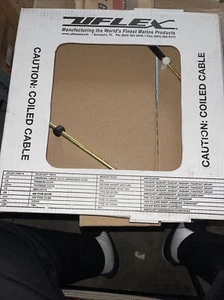 UFLEX COILED CONTROL CABLE;C5X15. - Picture 1 of 4