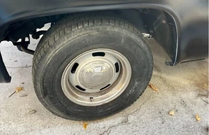 CHEVY GMC C10 TRUCK IMPALA FULL SIZE PASSENGER CAR STYLE RALLY WHEELS & TIRES - Picture 1 of 5